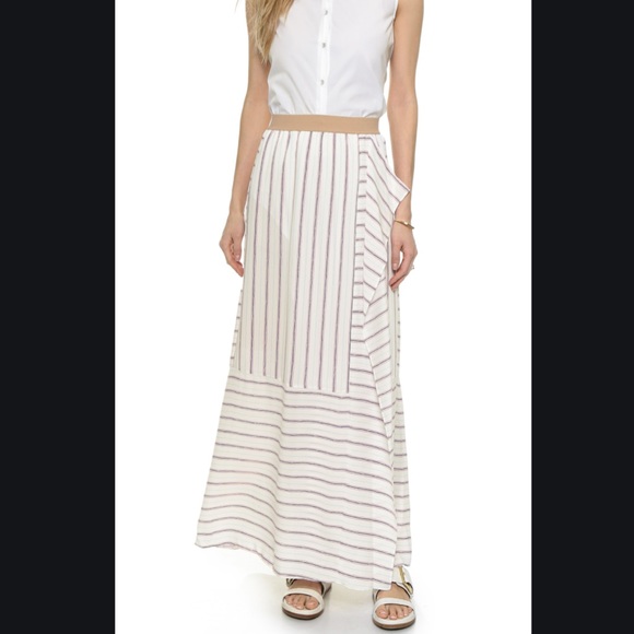 BCBG Max Azaria Haleigh striped Maxi Skirt - Picture 2 of 9